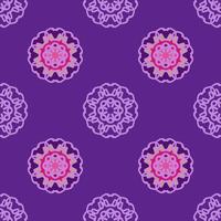 seamless pattern with circle shape illustration background photo