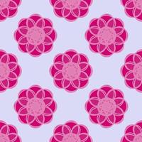 seamless pattern with circle shape illustration background photo