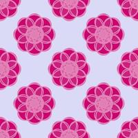 seamless pattern with circle shape illustration background photo