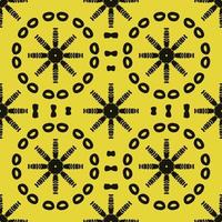 seamless pattern with circle shape illustration background photo