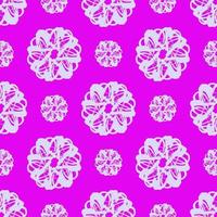 seamless pattern with circle shape illustration background photo