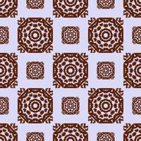seamless pattern with circle shape illustration background photo