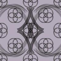 seamless pattern with circle shape illustration background photo