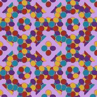 seamless pattern with  shape illustration background photo