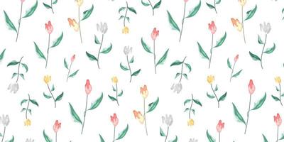 Premium collection floral pattern. Elegant gentle trendy pattern. Liberty style. Floral seamless aesthetic vibe for textile, dress, female outfit, and covers. Find fill pattern on swatches vector