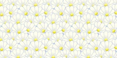 Flower art seamless pattern. Premium floral pattern design. Aesthetic vibe style. Find fill pattern on swatches vector