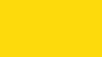 Triangle button transition animation. yellow color, transparent background suitable for any alpha channel video