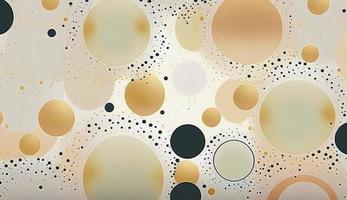 A seamless pattern featuring softly painted watercolor dots in various sizes, in a peaceful and dreamy color palette, Watercolor Dots Pattern, Abstract Art, watercolor pattern, Generate Ai photo