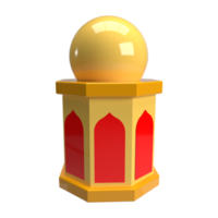 3d render lanternas png