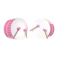 3D Render Drum png