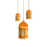 3d render lanternas png