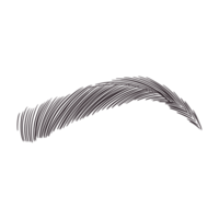 Black Eyebrow Drawing png