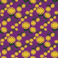 abstract flowers illustration background photo