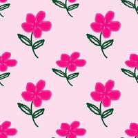 abstract pink flower illustration background photo