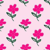 abstract pink flower illustration background photo