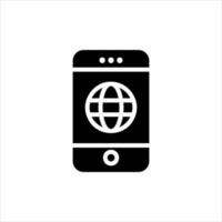 browser icon with isolated vektor and transparent background vector