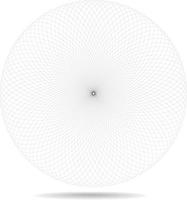Vector Image Of A Geometric Element With Repetitive Pattern