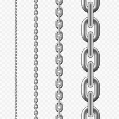 Seamless chain pattern. Silver metallic chain texture. vector illustration