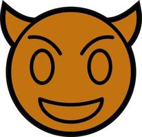 Devil Vector Icon Design