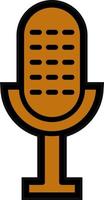 Microphone Vector Icon Design