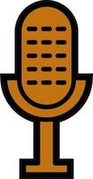 Microphone Vector Icon Design