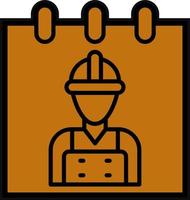 Labour Day Vector Icon Design