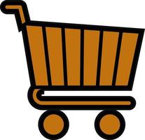 Shopping Cart Vector Icon Design