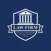 Law firm logo design vector