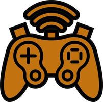 Wireless Joystick Vector Icon Design