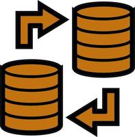 Data Transfer Vector Icon Design