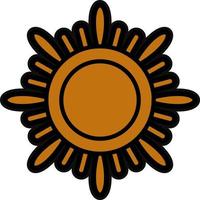 Sun Vector Icon Design