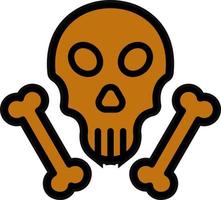 Jolly Roger Vector Icon Design