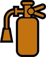 Fire Extinguisher Vector Icon Design