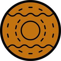 rosquilla vector icono diseño