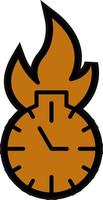 Deadline Vector Icon Design