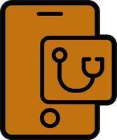 Medical App Vector Icon Design