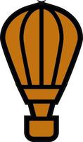 Air Balloon Vector Icon Design