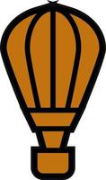 Air Balloon Vector Icon Design