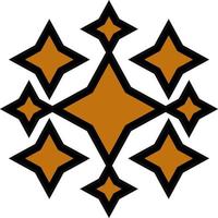 Sparkles Vector Icon Design