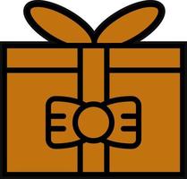 diseño de icono de vector de caja de regalo