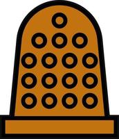 Thimble Vector Icon Design