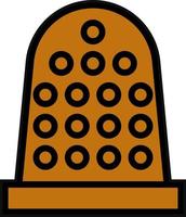 Thimble Vector Icon Design