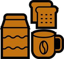 Break Fast Vector Icon Design