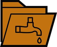 Data Leak Vector Icon Design