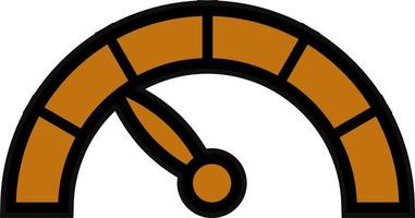 Speedometer Vector Icon Design