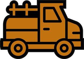 diseño de icono de vector de camioneta