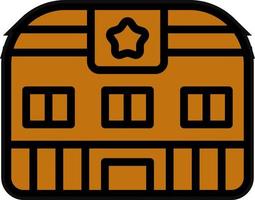 Army Military Base Vector Icon Design