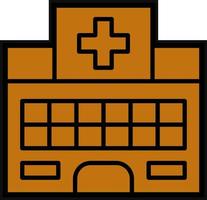 diseño de icono de vector de hospital