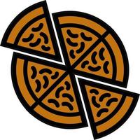 diseño de icono de vector de pizza