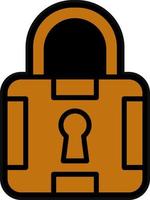 Padlock Vector Icon Design